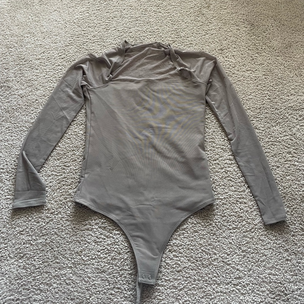 Abercrombie Long Sleeve Bodysuit